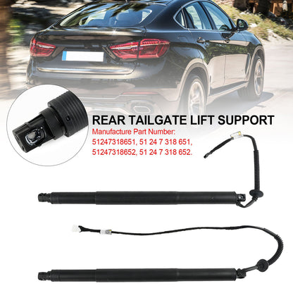 Supporto di sollevamento elettrico per portellone posteriore 2 pezzi per BMW X6 F16 F86 SUV xDrive 50i 4395ccm 449HP 330KW (benzina) 2014-2019 51247318651