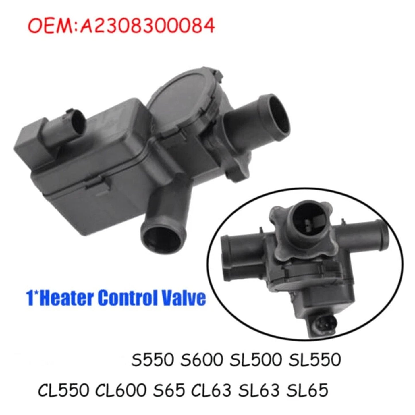 Valvola di controllo del riscaldamento A2308300084 per Mercedes-Benz S560 S550 S350 2003-2012