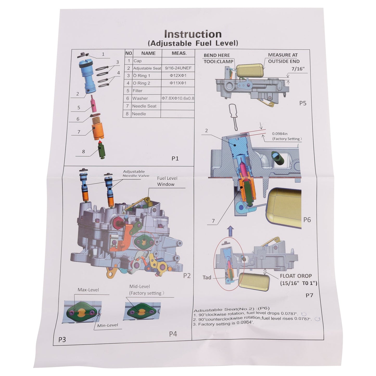 Carburatore 1400 600 CFM 4 corpi, starter elettrico, foro quadrato, valvola dell'aria a 4 corpi