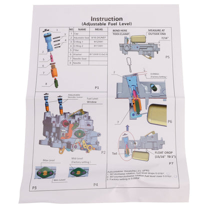 Carburatore 1400 600 CFM 4 corpi, starter elettrico, foro quadrato, valvola dell'aria a 4 corpi