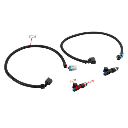 Cablaggio iniettori carburante Polaris Ranger 800 2011-2014 (COPPIA) 1204318 1204319