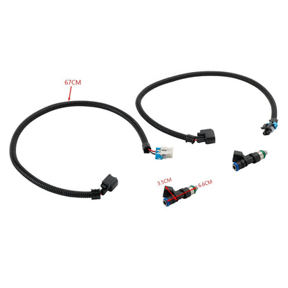 Cablaggio iniettori carburante Polaris RZR 800 2011-2014 (COPPIA) 1204318 1204319