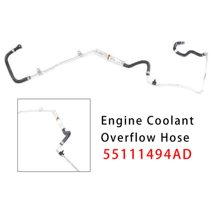 Tubo di troppo pieno del liquido di raffreddamento del motore 55111494AD per Dodge