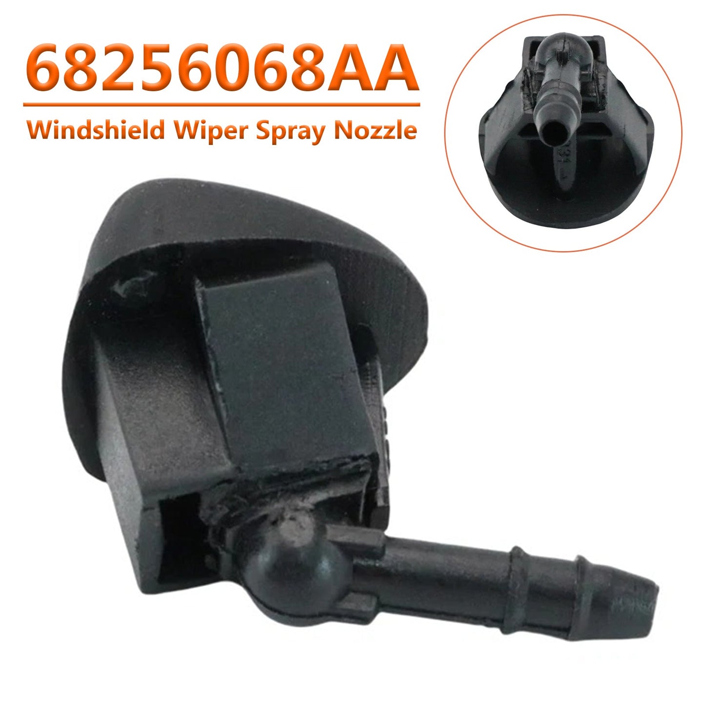 Ugello spruzzatore tergicristallo Jeep Renegade 2015-2020 68256068AA