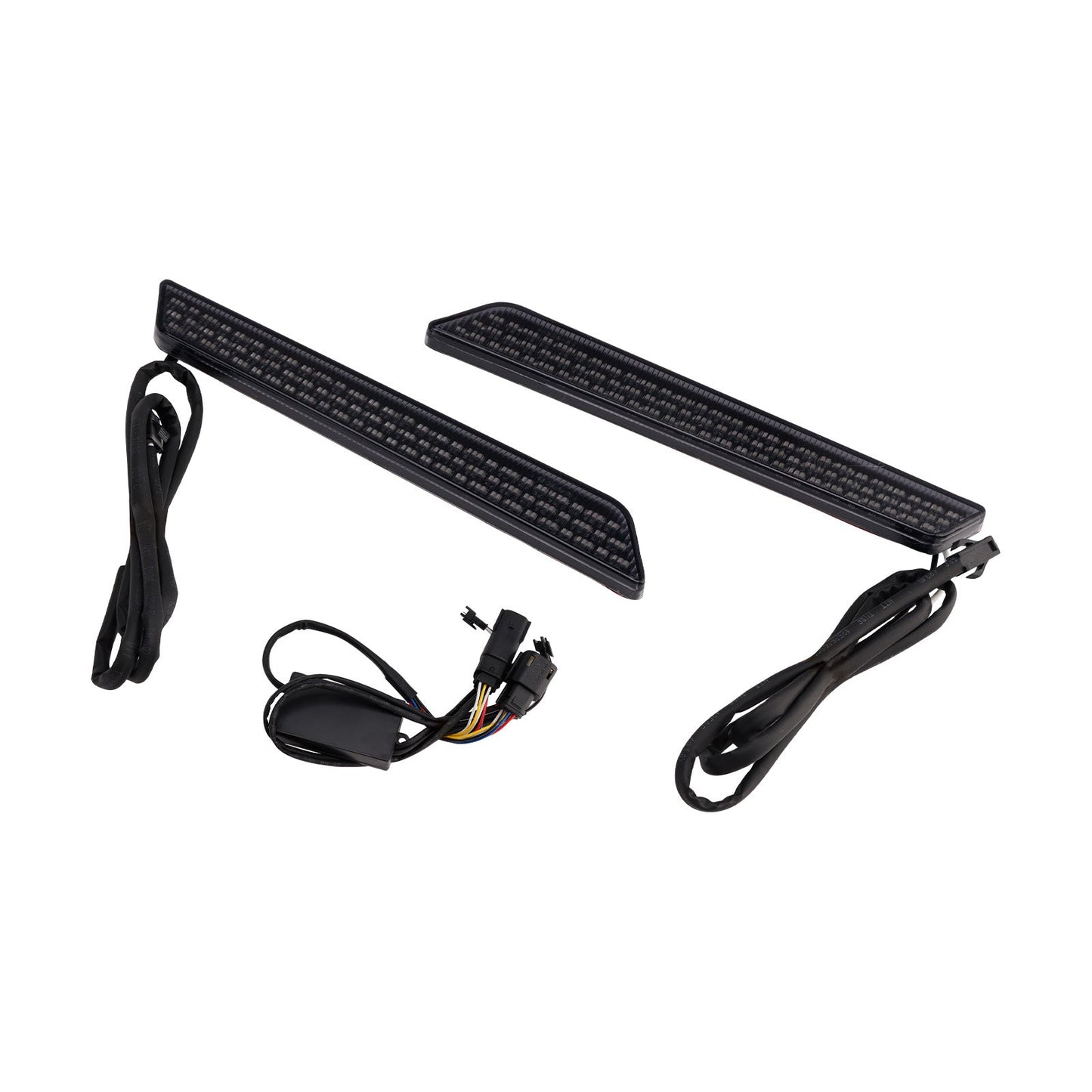 Chiusura borse laterali con luce LED per Touring Electra Street Road Glide 14-23