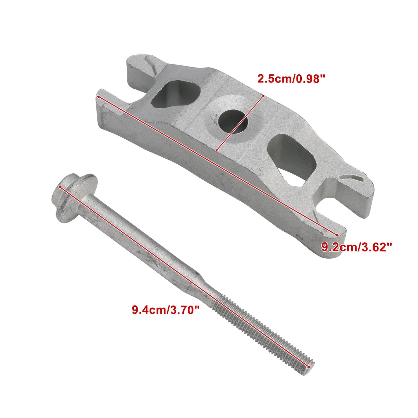 Set di morsetti di fissaggio per supporto iniettore carburante 03L130216 Compatibile con Audi, Seat e Skoda