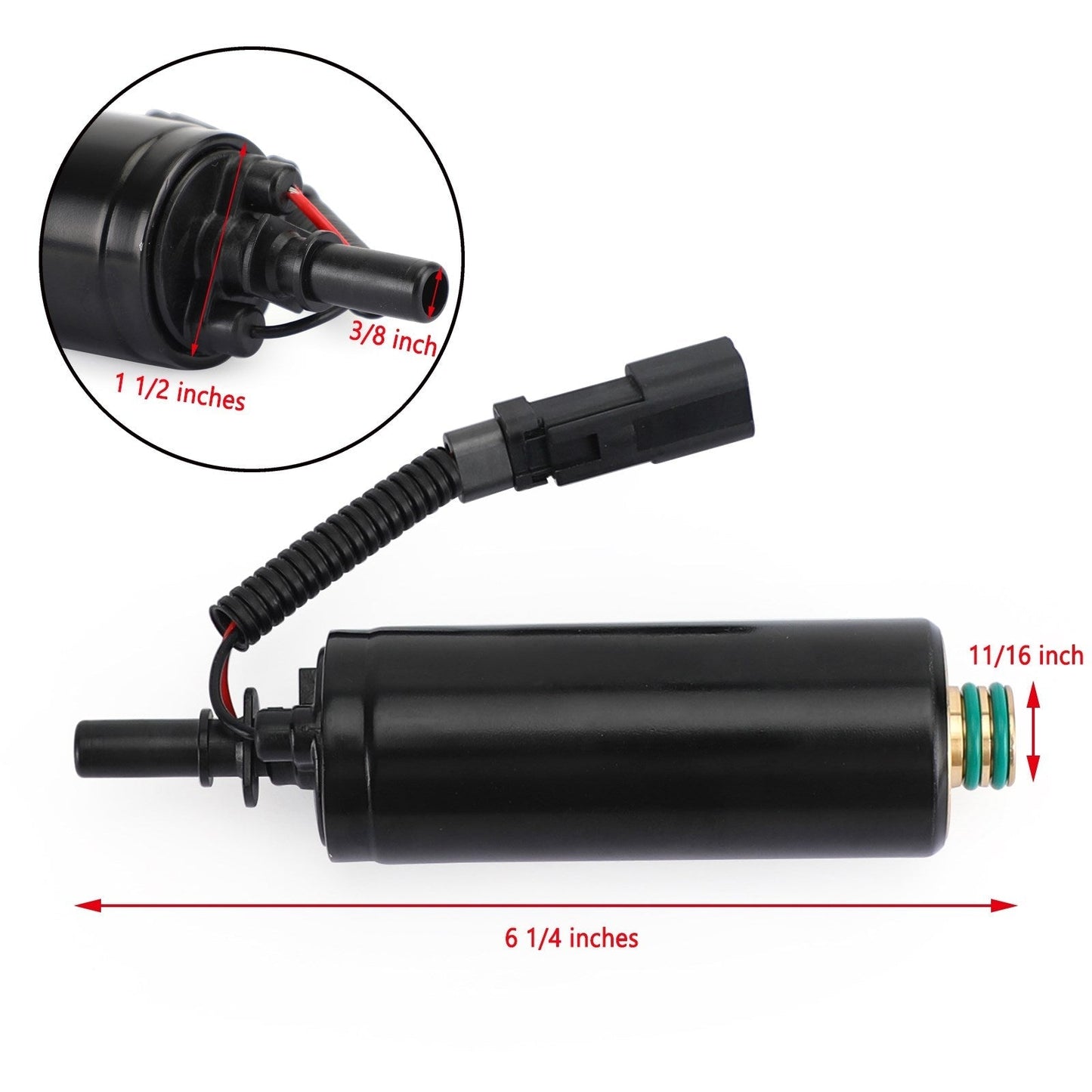 Gruppo pompa carburante per Johnson/Evinrude E-MFX 25 pollici. 175 CV 2004-2005