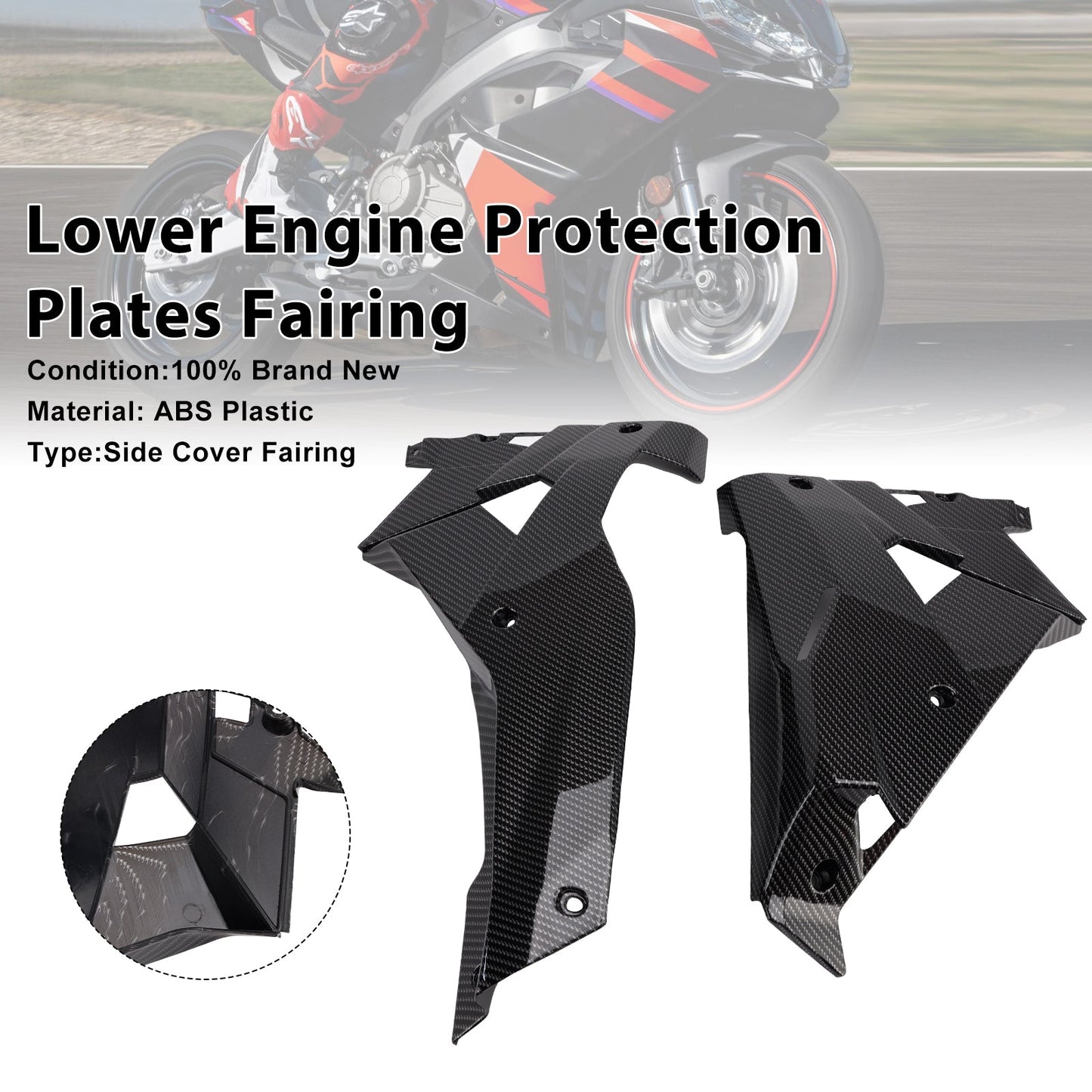 Carenatura protettiva per carenatura inferiore del motore Aprilia RS457 RS 457 2024-2025