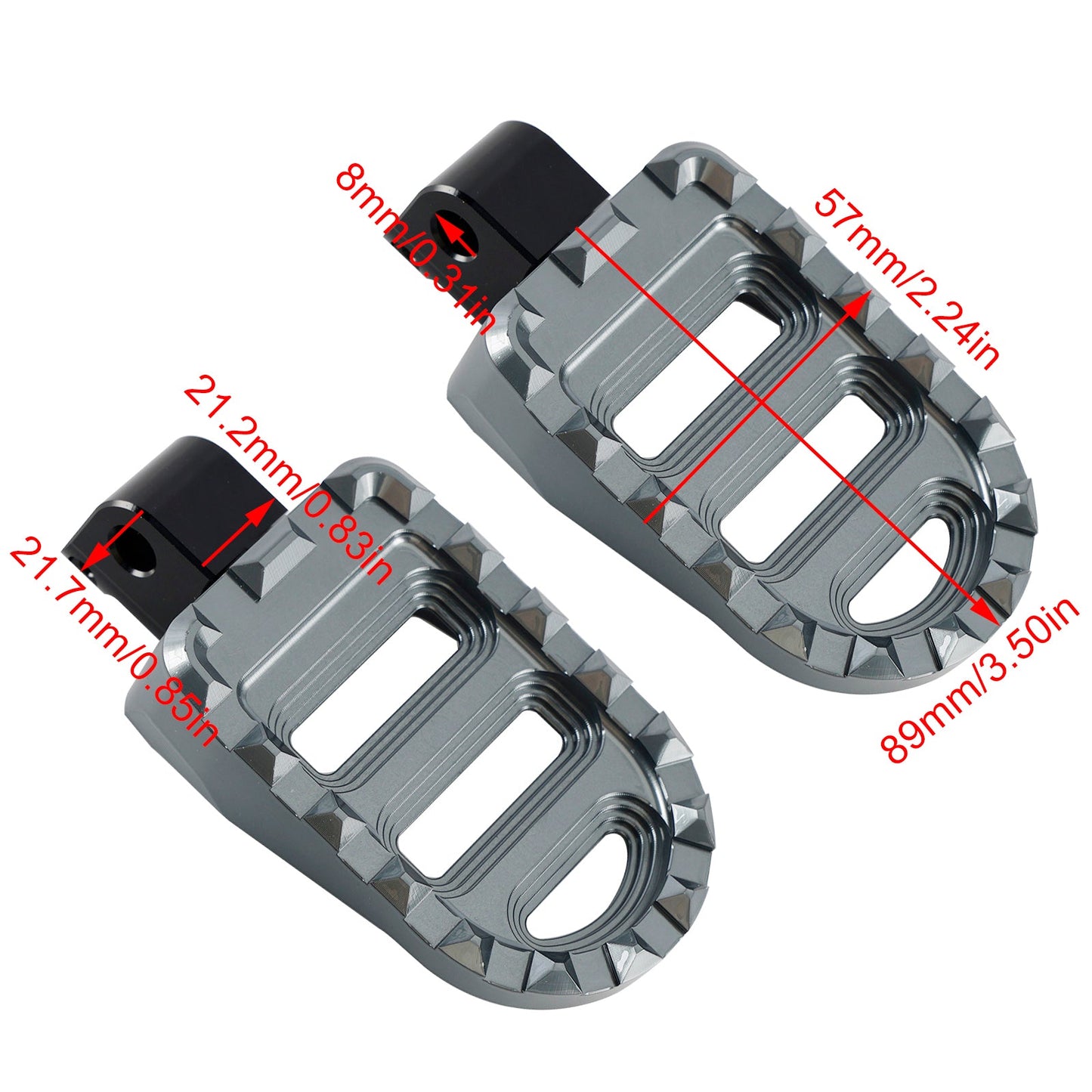 Pedane anteriori Pedana adatta per BMW R1250RT K1600B K1600GT K1600GTL 2018-2023