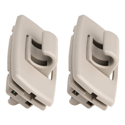 2x gancio di fissaggio per aletta parasole grigia per Mercedes Benz Classe C W205 S205 15-19