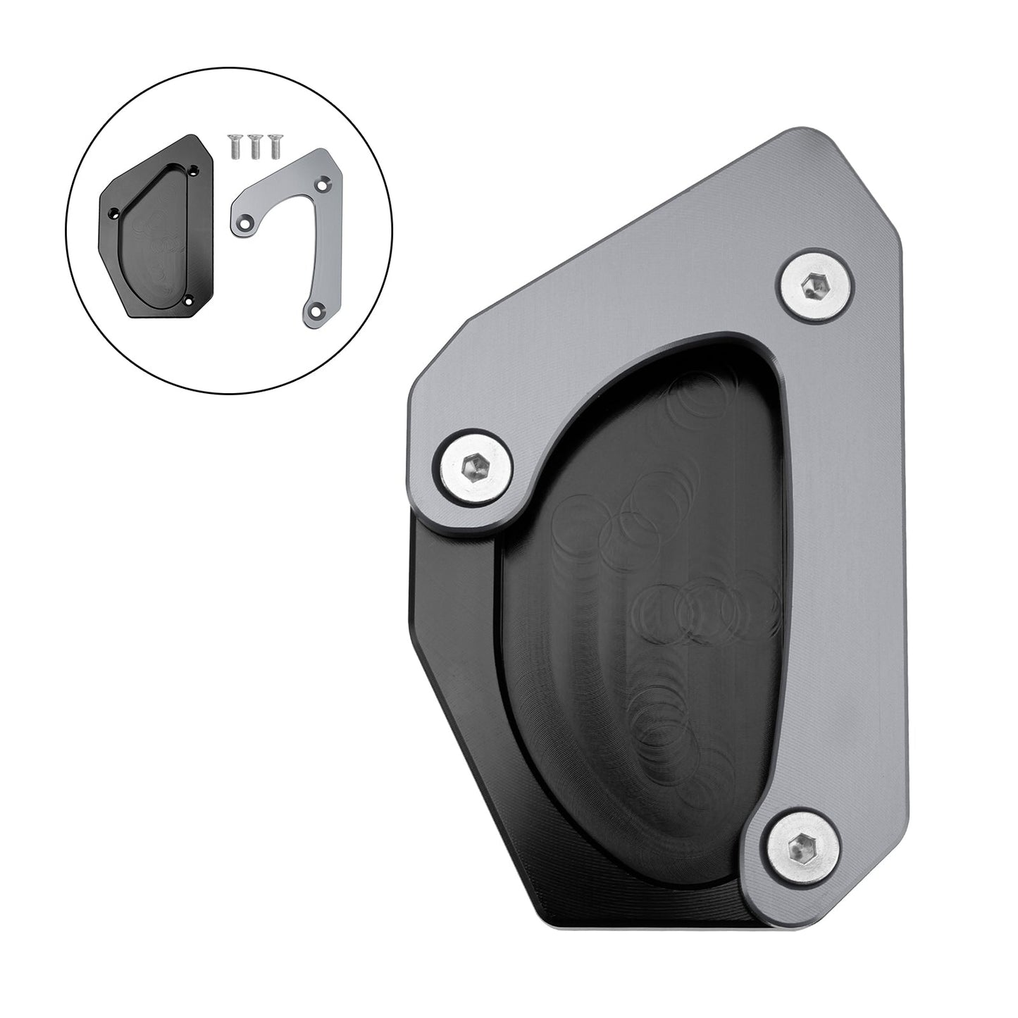 Piastra di estensione per cavalletto adatta per Suzuki V-strom 650 DL650 XT 2011-2024