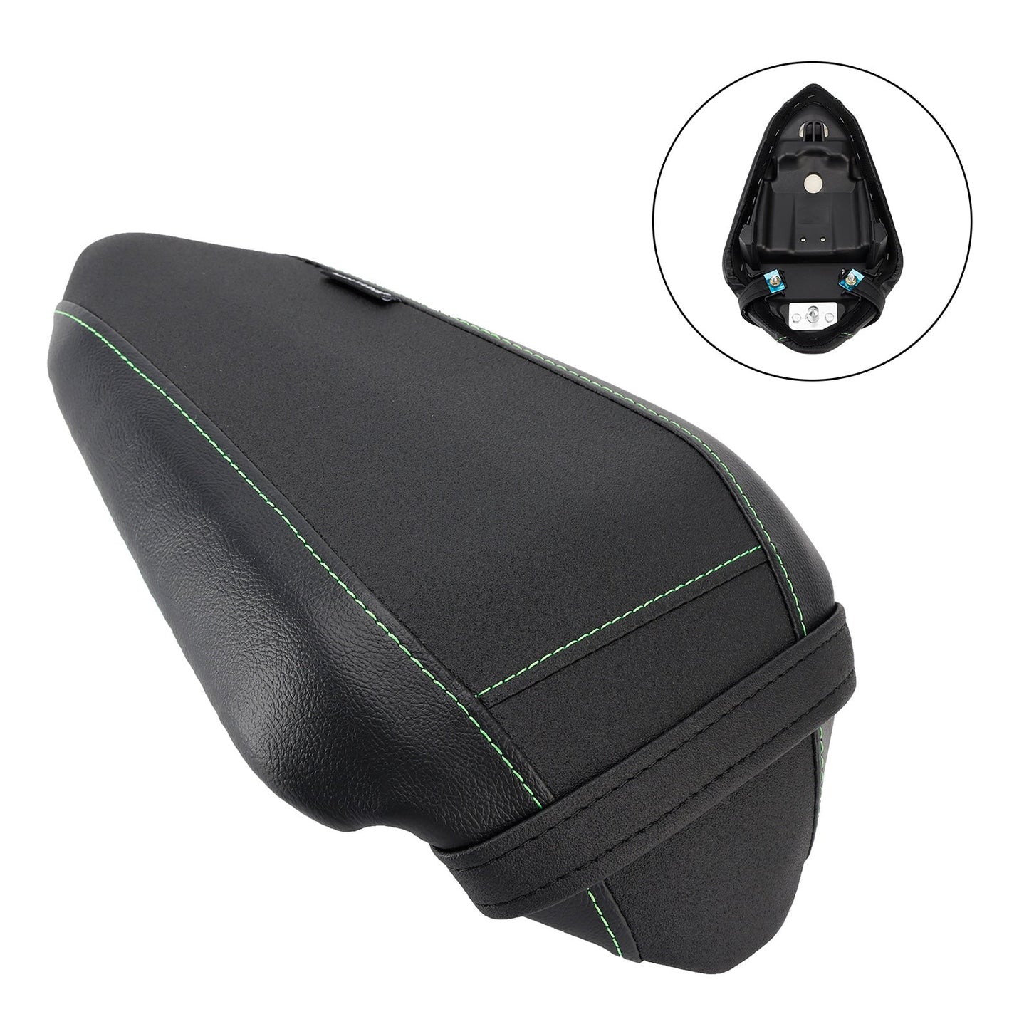 Cuscino passeggero posteriore Kawasaki Ninja 500 Z500 2024-2025 Flat Pu BlackB