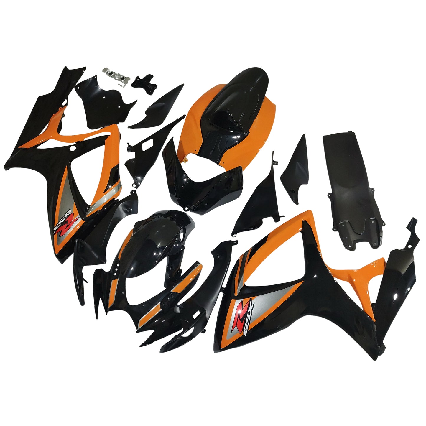 Kit carenatura Bodywork ABS di plastica per Suzuki GSXR 600/750 2006-2007 K6