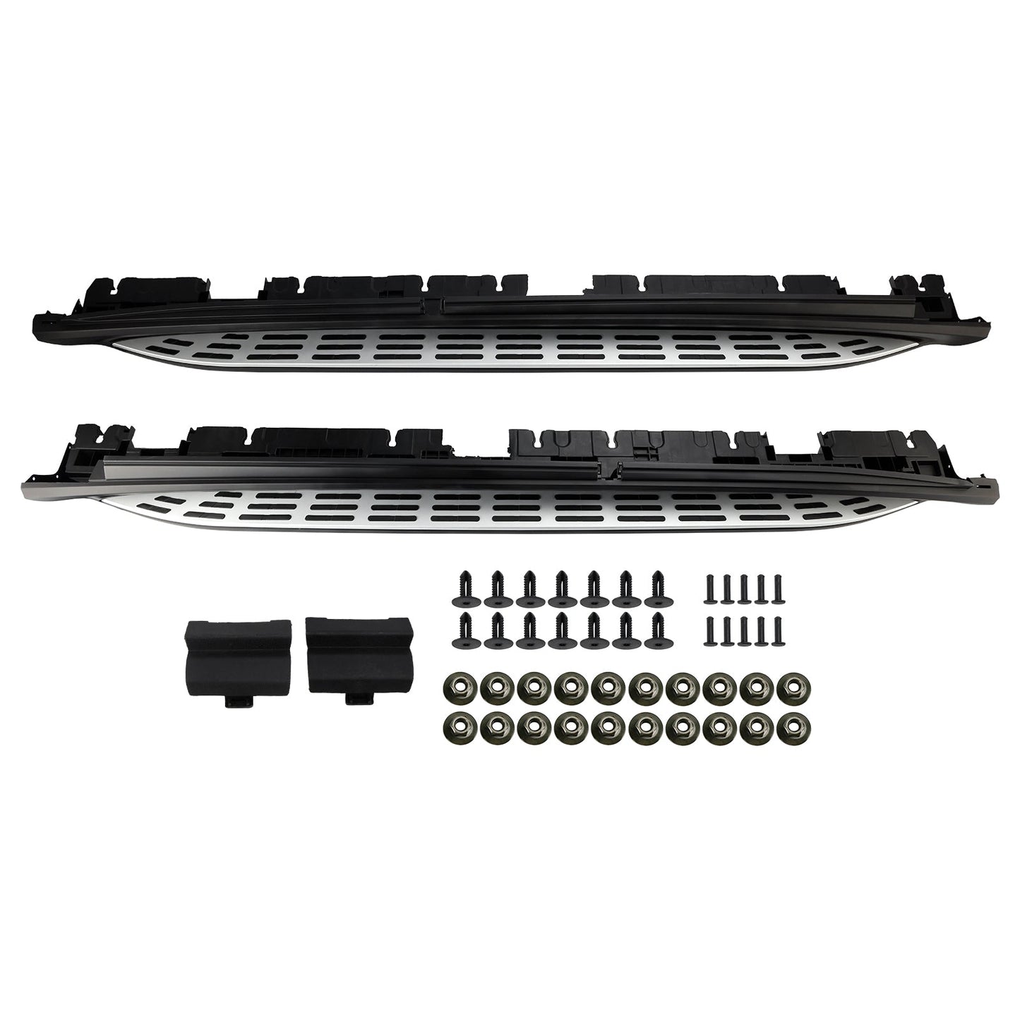 Pedane laterali Mercedes GLS X167 2020-2025, pedane laterali, barra di sicurezza per pedane laterali sinistra e destra