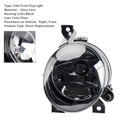 1 pz. Fendinebbia anteriore sinistro per Volkswagen Polo 2010-2014 Tiguan 2008-2011