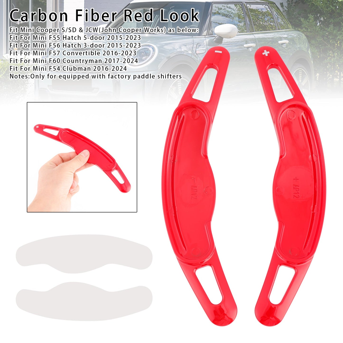 Estensione del cambio al volante per Mini F54 F55 F56 F57 F60 2014-2022