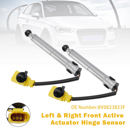 Sensore cerniera attuatore attivo anteriore sinistro e destro 8V0823823F per Audi A3 2013-2016