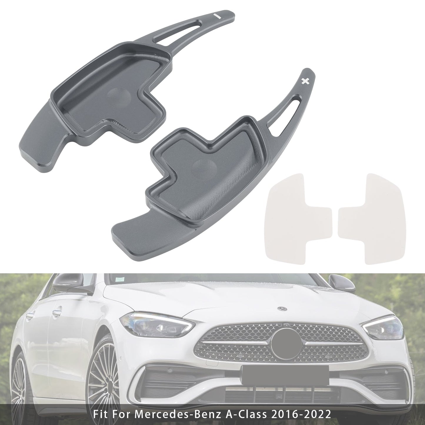 Leva del cambio al volante per Mercedes C GLC E 2015-2022