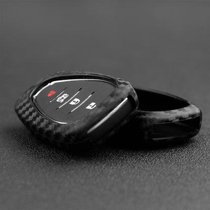 Custodia in similpelle e silicone per chiave auto con fibbia per Chevrolet