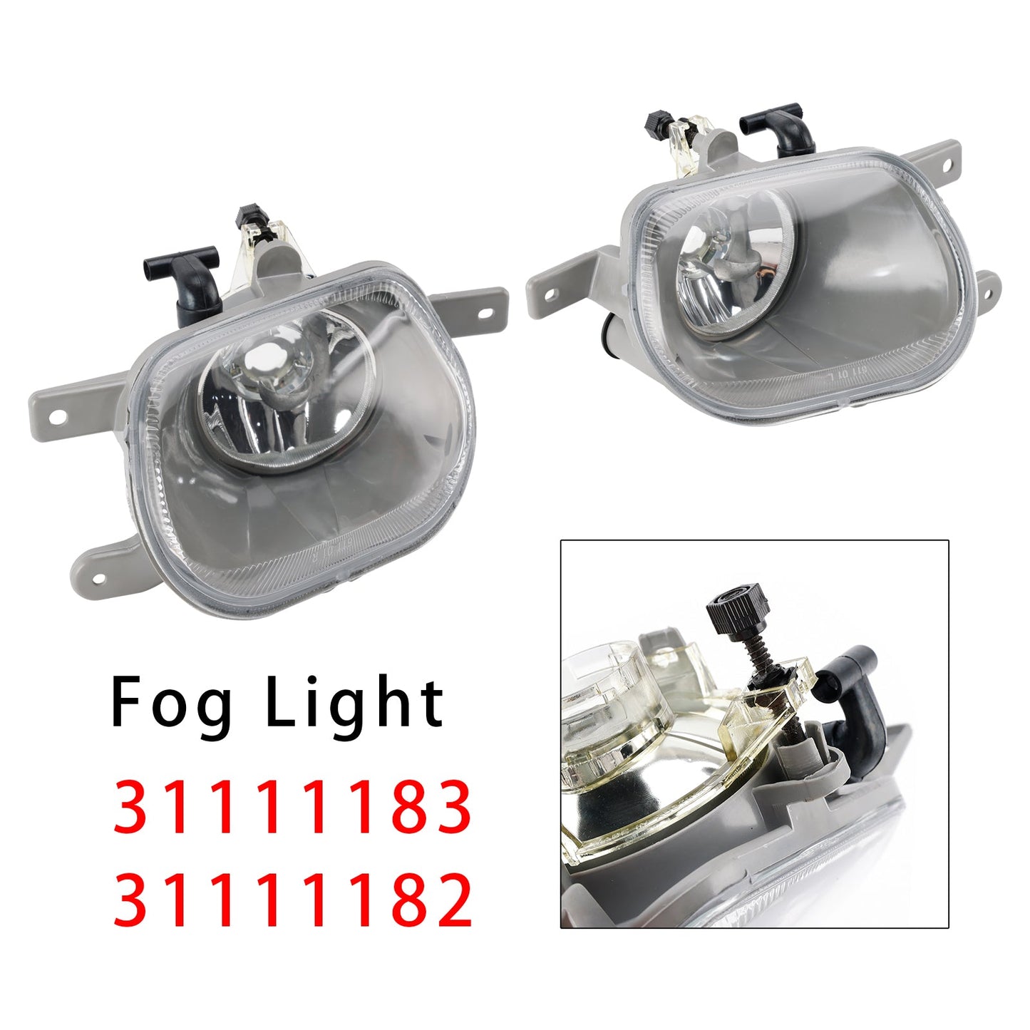Coppia di fendinebbia anteriori Volvo XC90 I 2.5L 3.2L 4.4L 2003-2014 31111183