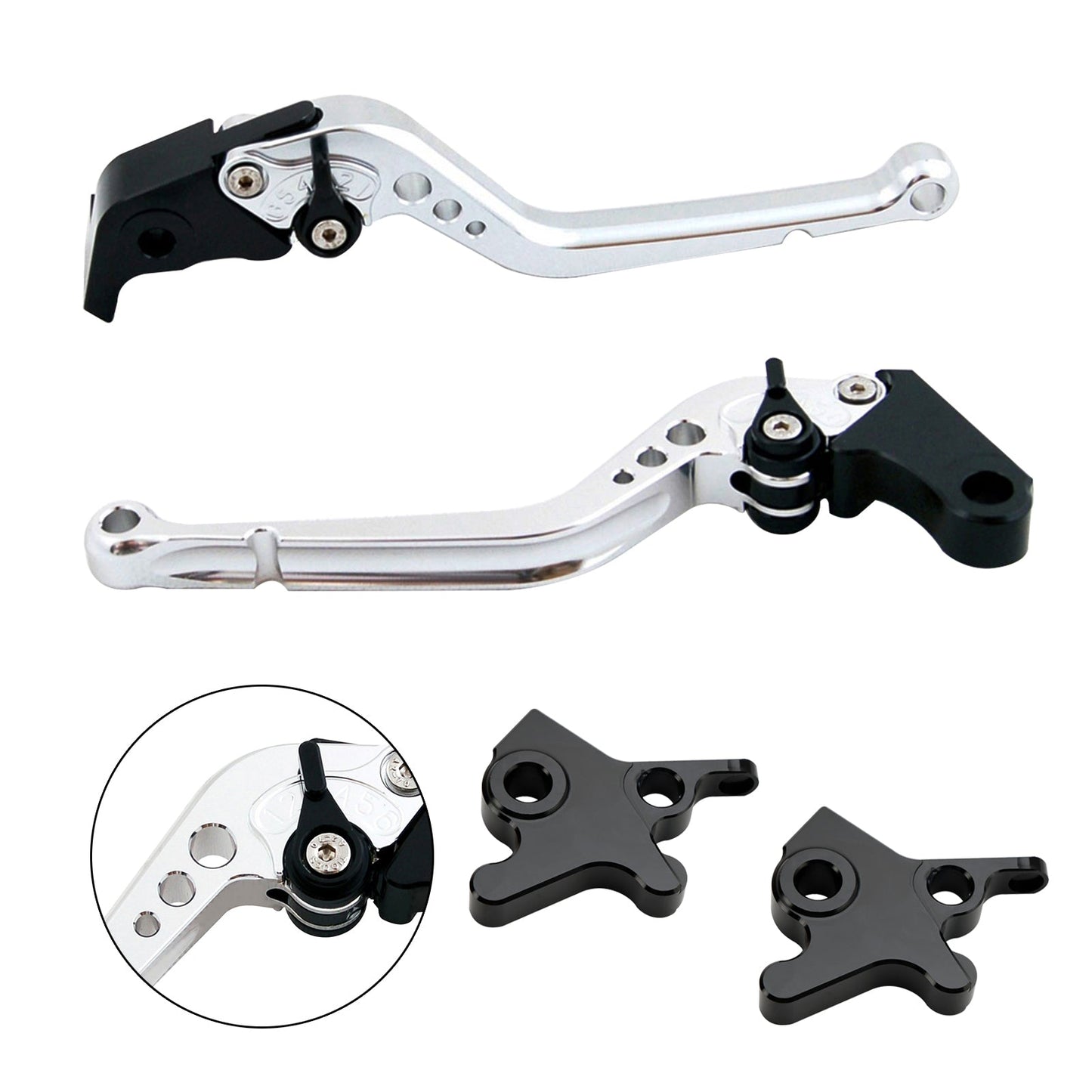 Leva frizione freno lunga adatta per Piaggio MP3 300 16-18 MP3 350 18-19