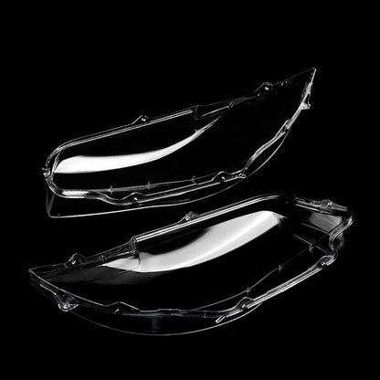 Copertura trasparente in vetro per faro anteriore BMW Serie 1 E81 E82 E87 E88 2 pezzi 2003-2011 63126924486,