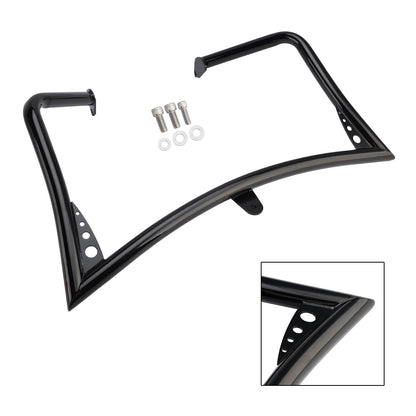Protezione paraurti antiurto per telaio di protezione motore Road Glide FLTR 1998-2008, nera