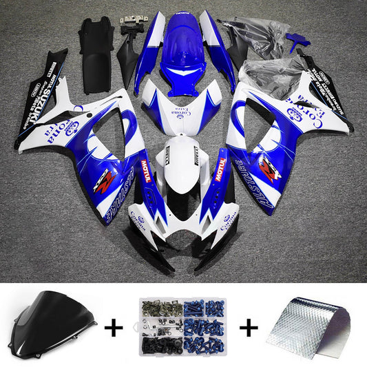 Kit carenatura iniezione plastica ABS per Suzuki GSXR 600/750 2006-2007 K6