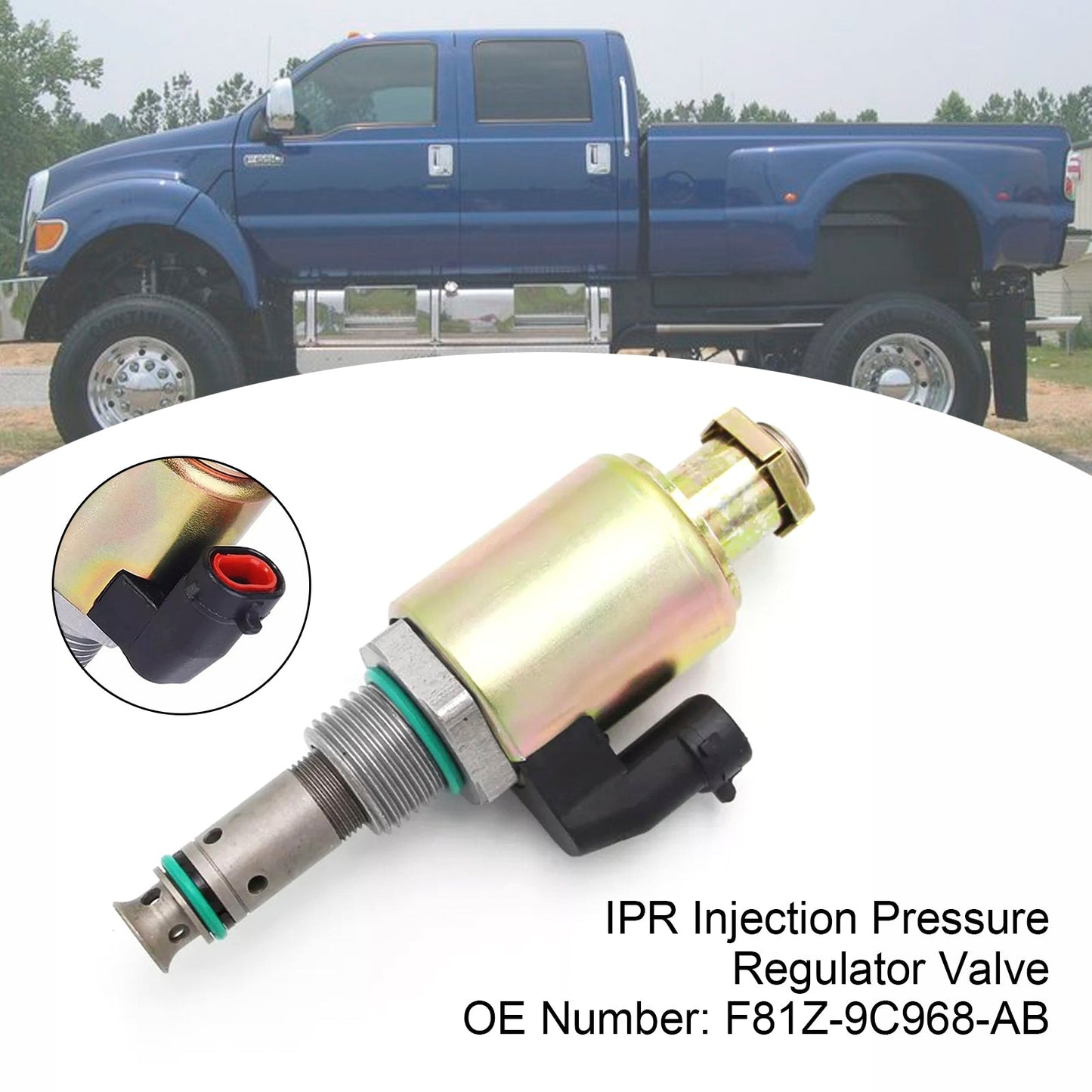 Valvola regolatrice della pressione di iniezione IPR F81Z-9C968-AB per Ford 7.3L Powerstroke