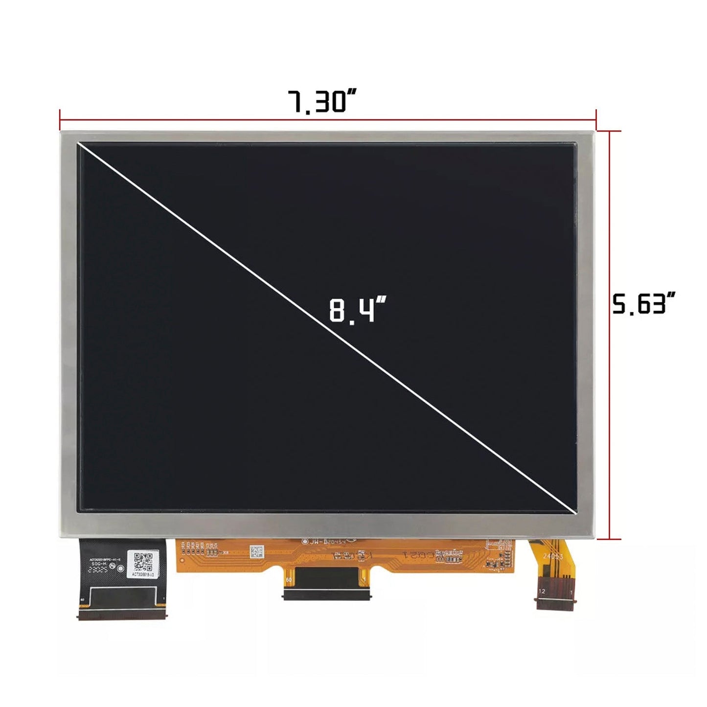 Schermo LCD touch screen da 8,4"" per Wrangler 2018-2023, monitor Uconnect 4C UAQ 68388550AB