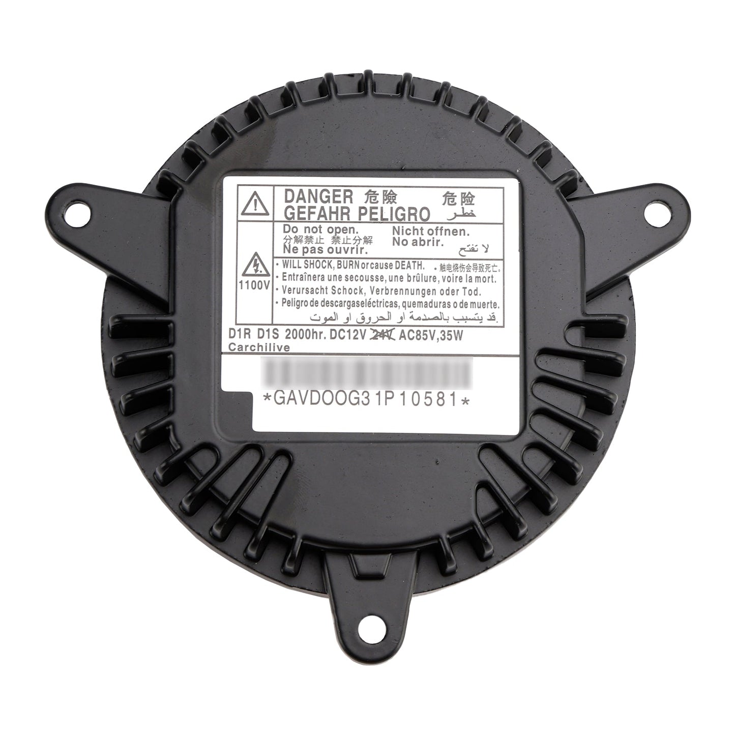 Centralina elettrica per fari allo xeno HID D1S GAVD00G31P10581 per Cadillac