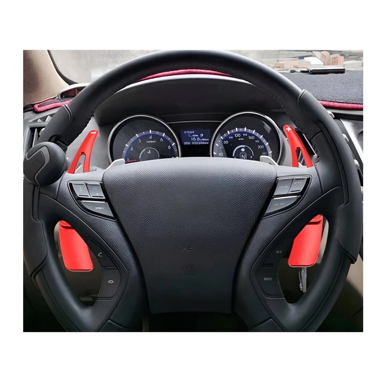 Leva del cambio al volante in alluminio per Hyundai Veloster 2012-2018