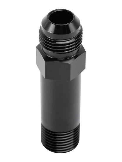 Raccordo adattatore per scarico turbo conico da 1/2"" NPT a maschio svasato dritto da 10AN