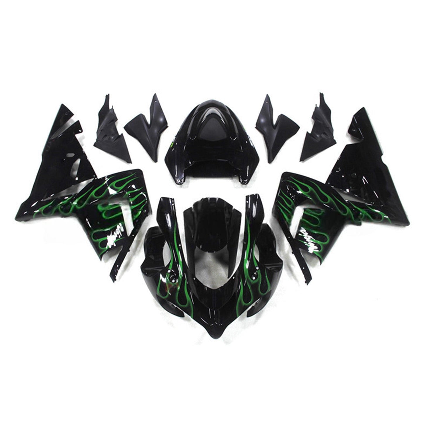 Kit carenatura iniezione in plastica ABS adatto per Kawasaki ZX10R 2004-2005