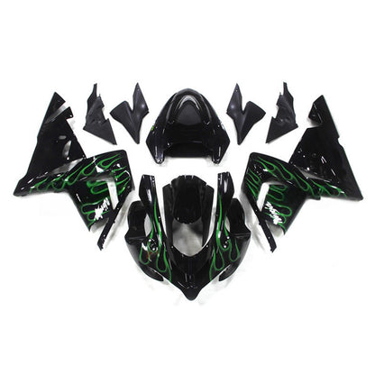 Kit carenatura iniezione in plastica ABS adatto per Kawasaki ZX10R 2004-2005