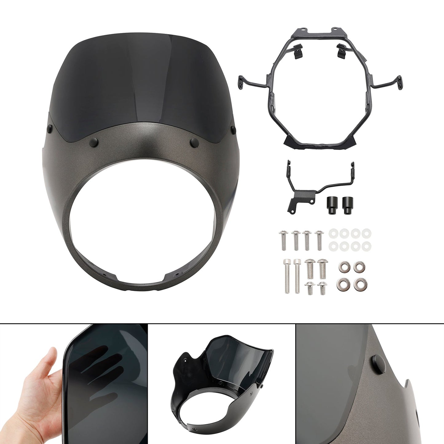 2023-2024 HONDA GB350 GB350S Parabrezza Parabrezza Copertura Carenatura Faro