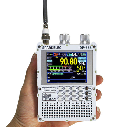 Radio DSP TEF6686 DP666 Radio a onde corte LW MW SW 0IRT ad alta sensibilità a banda intera