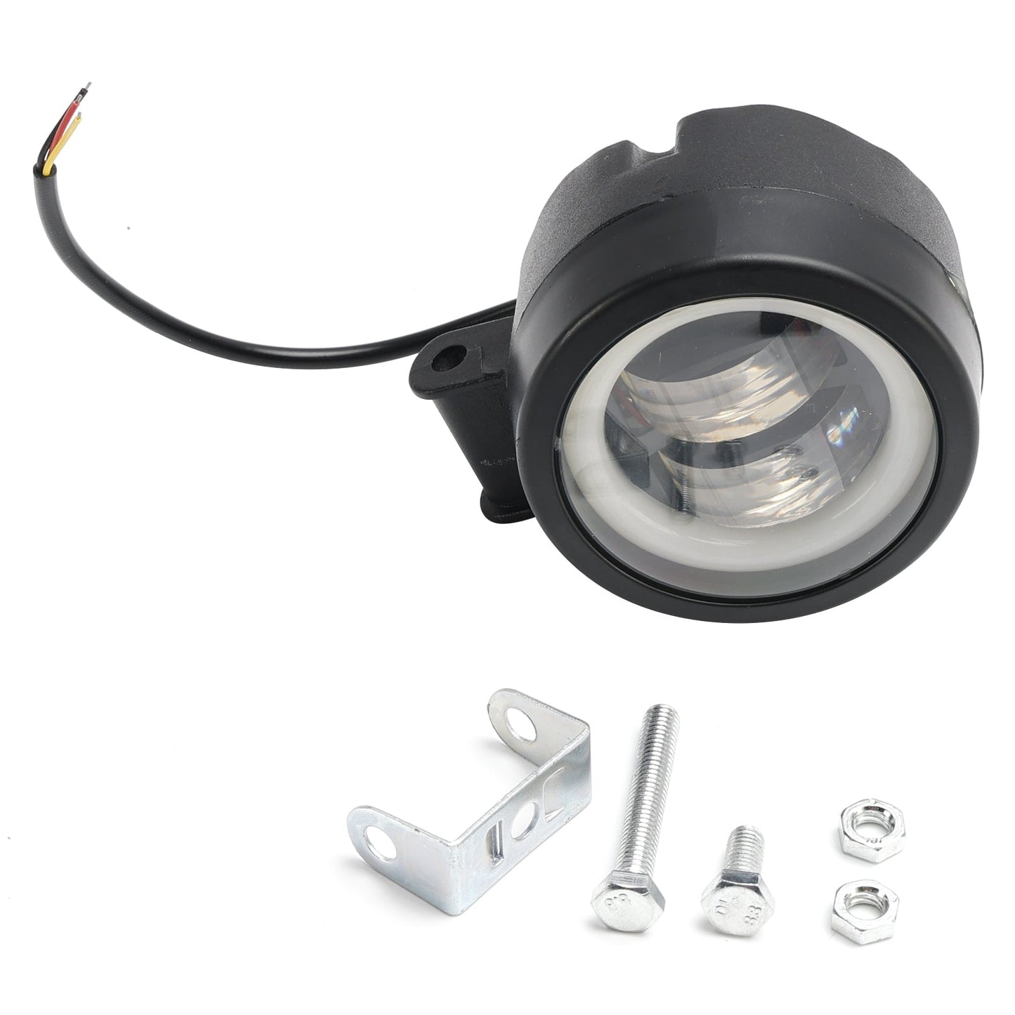 Kit doppio faro anteriore nero per portapacchi anteriore Honda CT125 Hunter Cub 2020-2023