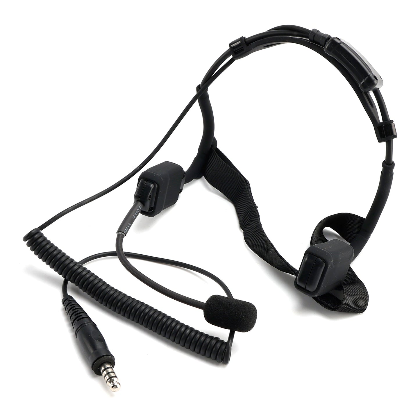7.1-C9 Cuffie tattiche avanzate con gancio auricolare e connettore grande per montaggio posteriore, compatibili con Bone