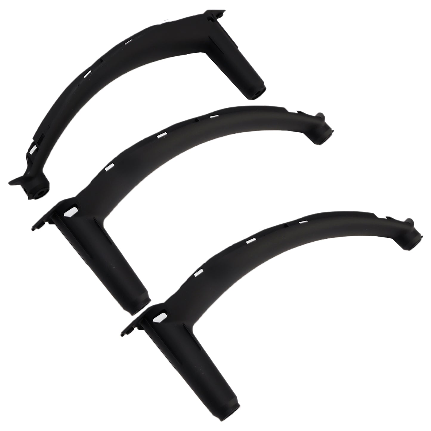 3 pz RHD Pannello Interno Della Porta Maniglia Tirare Trim Copertura Per BMW E70 X5 E71 X6 07-14