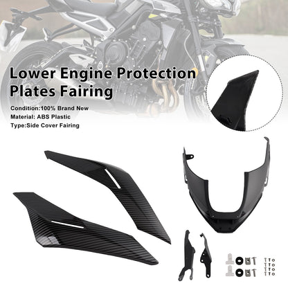 Pannelli inferiori del motore Street Triple 765 R/RS 2023-2025, carenatura protettiva