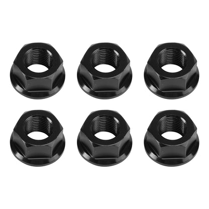 6x Dadi per corona posteriore M10 x 1mm per Ducati Panigale V2 V4 V4S 1199 1299 12-24
