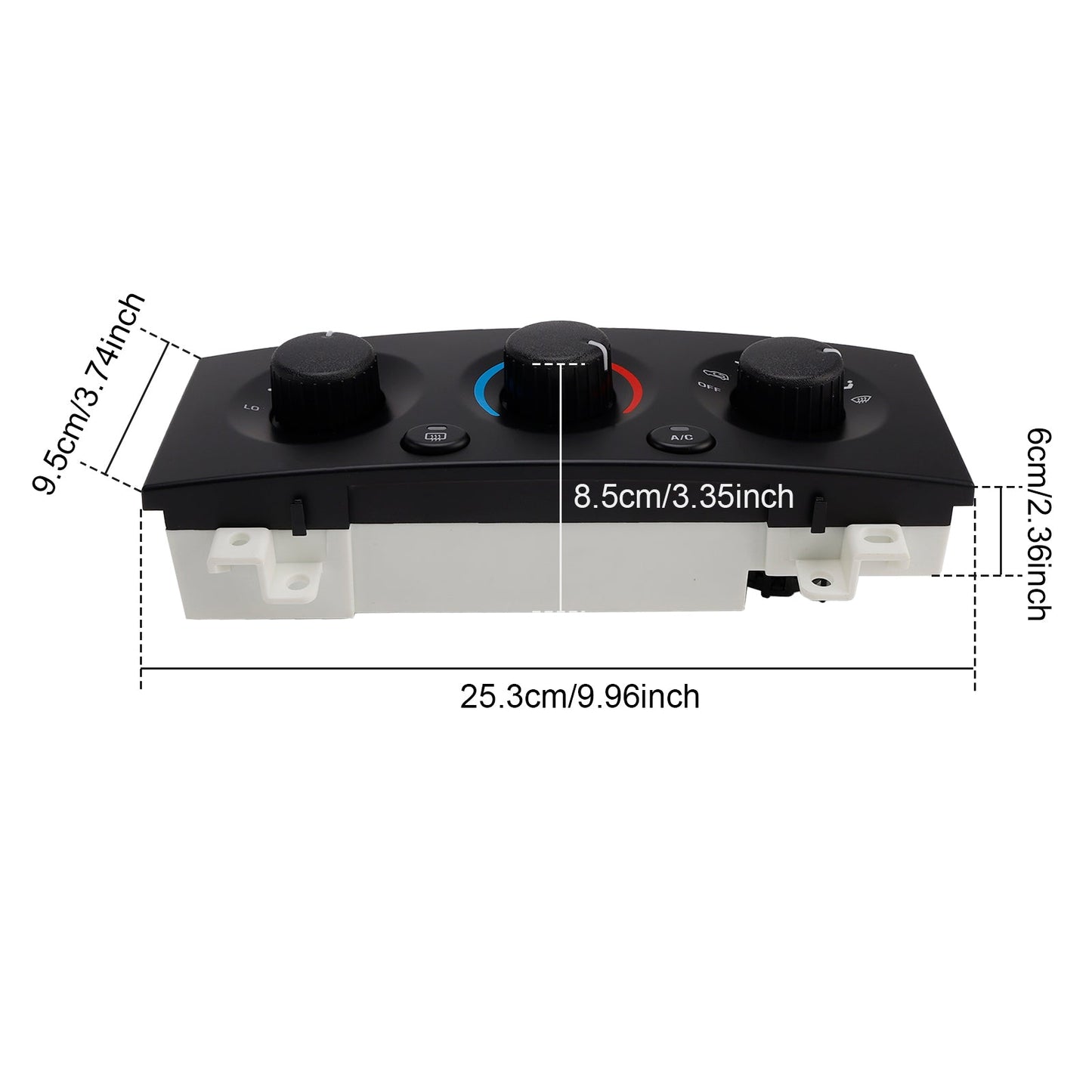Modulo di controllo del clima del riscaldatore A/C Jeep Grand Cherokee 2002-2004 55115904AC