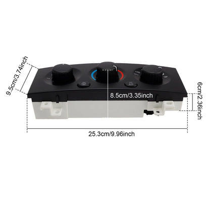 Modulo di controllo del clima del riscaldatore A/C Jeep Grand Cherokee 2002-2004 55115904AC