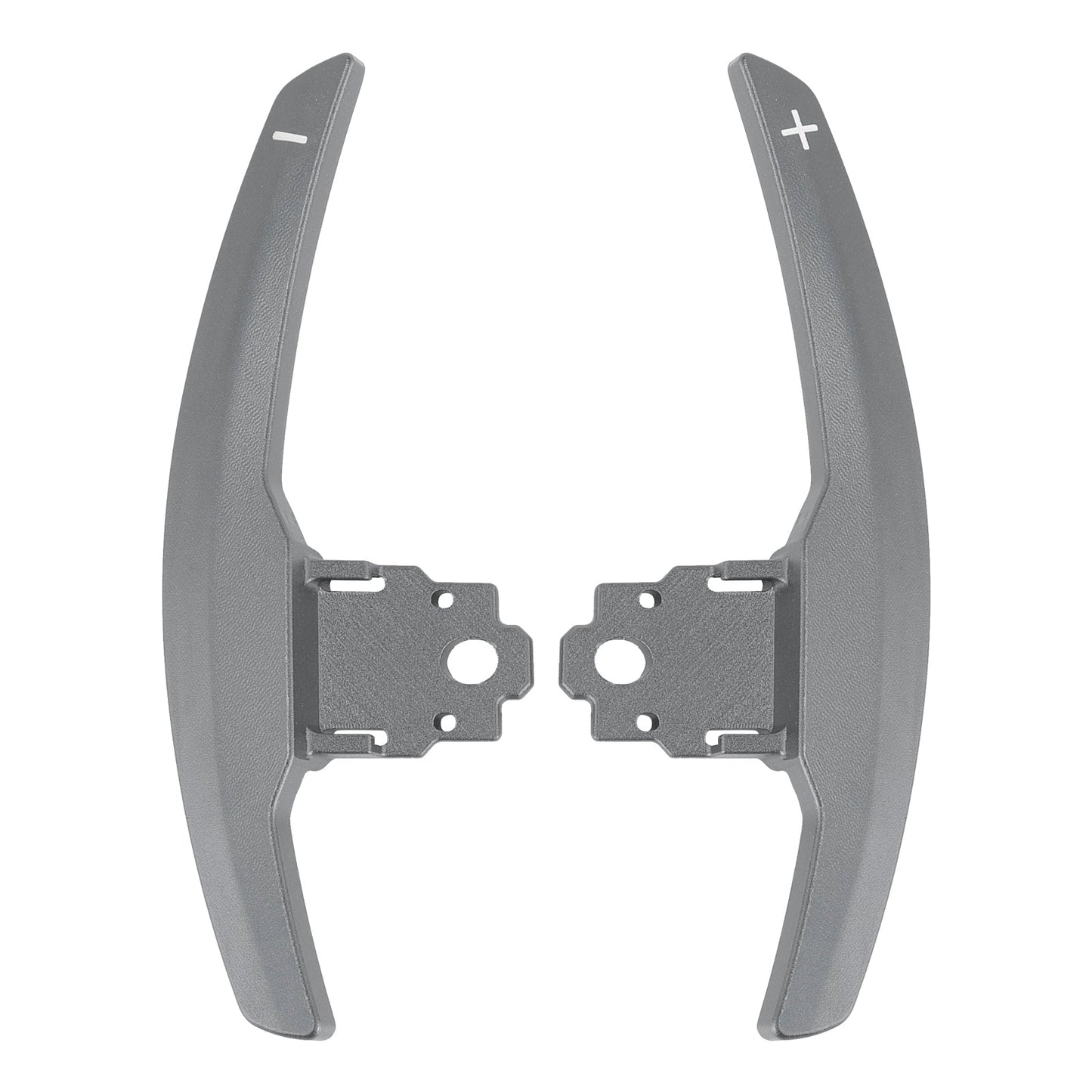 Estensione del cambio al volante per BMW Serie F F30 F31 F32 F10 X3 X5 Grigio alluminio