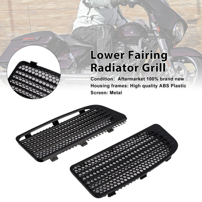 Griglia radiatore carenatura inferiore adatta per Road Glide King FLHR Special FLTRXS