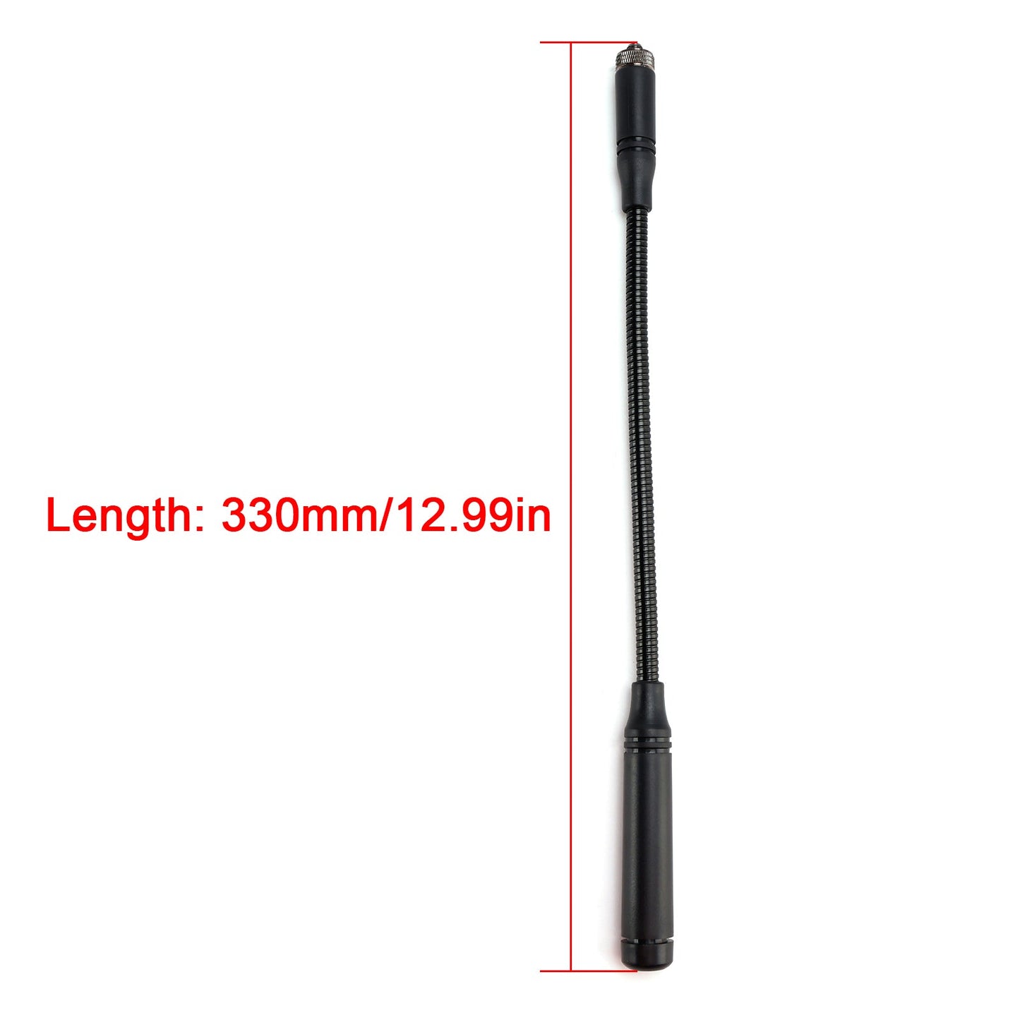 Antenna SMA-F lunga 330 mm per autoradio TK-370 LT-6288 PX-666 VEV-3288S