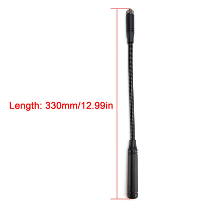 Antenna SMA-F lunga 330 mm per autoradio TK-370 LT-6288 PX-666 VEV-3288S