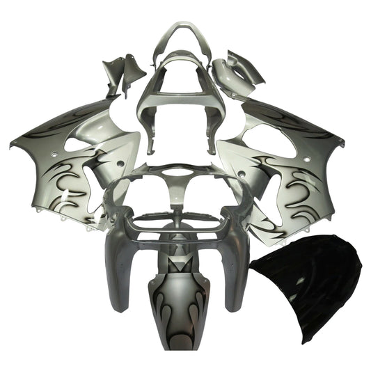 Kit carenatura iniezione per Kawasaki ZX6R 636 2000-2002 ZZR600 2005-2008