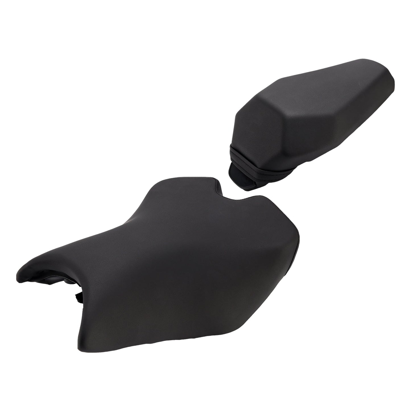 Kit sella passeggero anteriore e posteriore rinforzata per Kawasaki Ninja Z900 2025, colore nero.